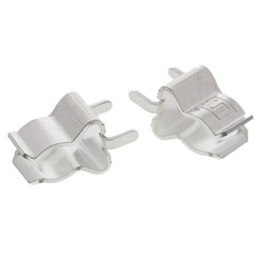Držák pojistek 6.3 x 32mm Postříbřená beryliová měď Montáž na plošný spoj Schurter