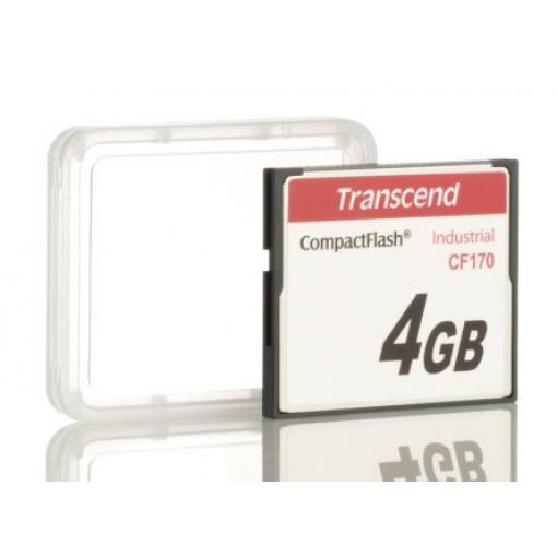 Paměťová karta Compact Flash CompactFlash 4 GB Transcend Ano, model: CF170 MLC -25 → +85°C