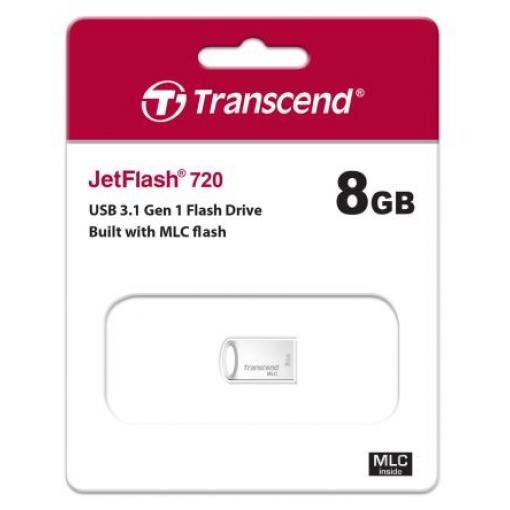 Flash disk 8 GB USB 3.1 Transcend Ano MLC