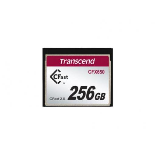 Cfast Card CFast 128 GB Transcend, model: CFX650 MLC -5 → +70°C