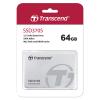 SSD, model: SSD370 Interní 2.5 in 64 GB Transcend MLC 70 °C 0 °C