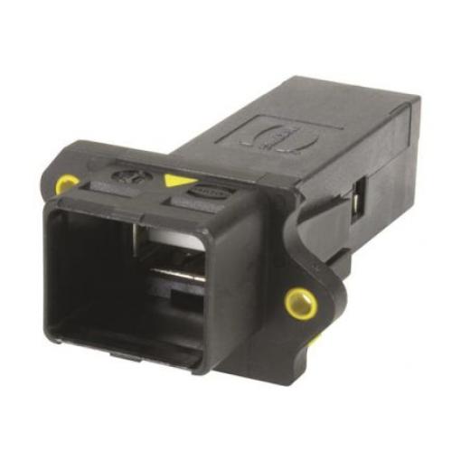HARTING Konektor USB, řada: HARTING Push Pull Vnitřní, počet portů: 1portový, orientace těla: Rovný USB typu A USB 2.0,