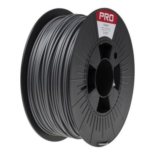 Vlákna pro 3D tiskárny, Šedá 2.85 mm 1 kg Odolná kyselina polymléčná RS PRO