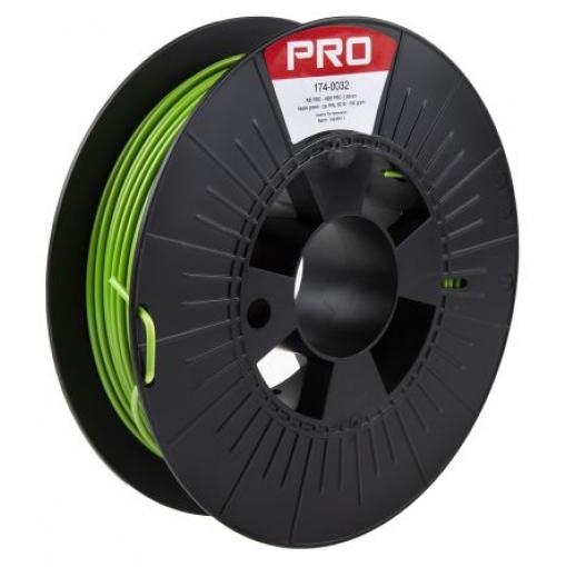 Vlákna pro 3D tiskárny, Zelená 2.85mm 500g ABS-X RS PRO
