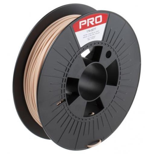 Vlákna pro 3D tiskárny, Růžová 2.85mm 500g TPU 98A RS PRO