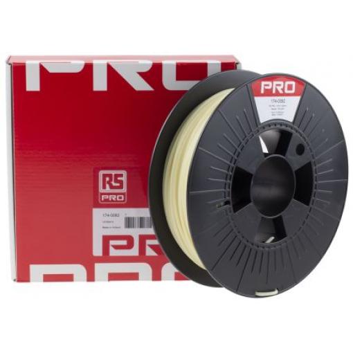 Vlákna pro 3D tiskárny, Průhledná 2.85mm 500g PVA-M RS PRO