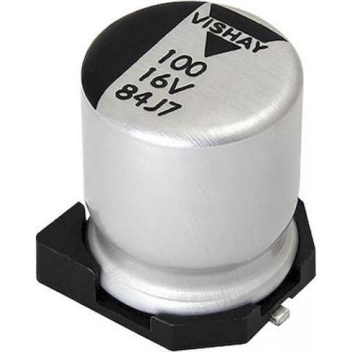 AEC-Q200 Kondenzátor 47μF ±20% 40mΩ 80V dc SMD Polymer řada 184 CPNS Vishay
