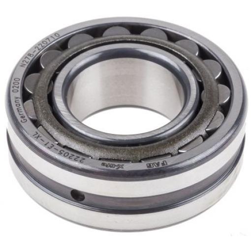 Naklápěcí ložisko 22205-E1-XL 25 mm vývrt FAG 42.5 kN 52 mm OD