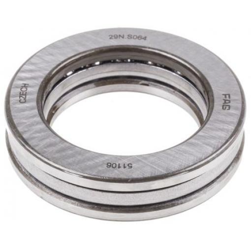 Kuličkové ložisko 51106 FAG 30 mm (vnitřní prům.) 47 mm OD