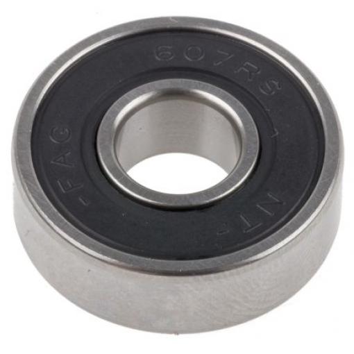 Kuličkové ložisko 607-2RS FAG 7 mm (vnitřní prům.) 19 mm OD