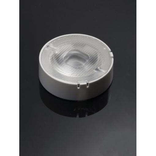 Čočka LED FN15973_RONDA-REC-60-C, řada: Ronda 1cestná Pravoúhlý vyzařování 60 ° 55 mm v prům. pro LEDiL HEKLA Čirá