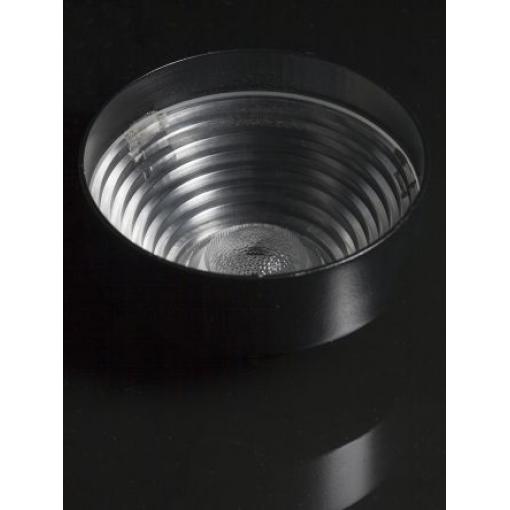 Sada optiky a držáků LED CP15776_CARMEN-W-C, řada: Carmen 1cestná Široký úhel vyzařování 55 ° 69.5 mm v prům. Černá