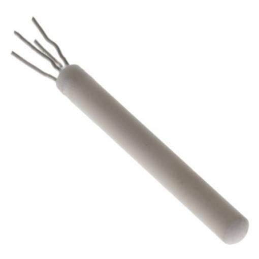 Termočlánek typ PT 100 Oxid hlinitý (tělo) 25mm sonda, -200°C na +650°C RS PRO