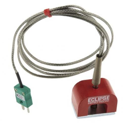 Podkovovitý magnetický termočlánek 1.5 m kabel typ K Nerezová ocel 1.5 m sonda, -50 °C na 250 °C IEC, RoHS Compliant RS