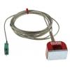 Podkovovitý magnetický termočlánek RS237/0418 3 m kabel typ K Nerezové opletení z perfluoroalkoholické oceli 3 m sonda,