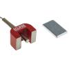 Podkovovitý magnetický termočlánek RS237/0418 3 m kabel typ K Nerezové opletení z perfluoroalkoholické oceli 3 m sonda,