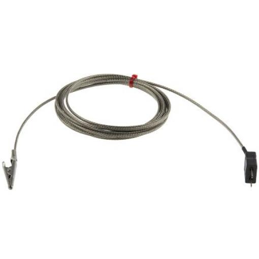 Termočlánek s krokosvorkou 3 m kabel Kalibrováno typ J Nerezová ocel 3 m sonda, -50 °C na 250 °C IEC, RoHS Compliant RS