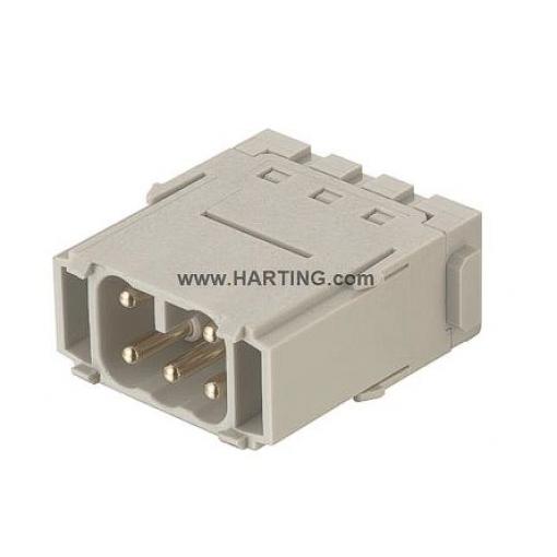 HARTING Modul napájecího konektoru pro vysoké zatížení 16 A Vnější 0914 5