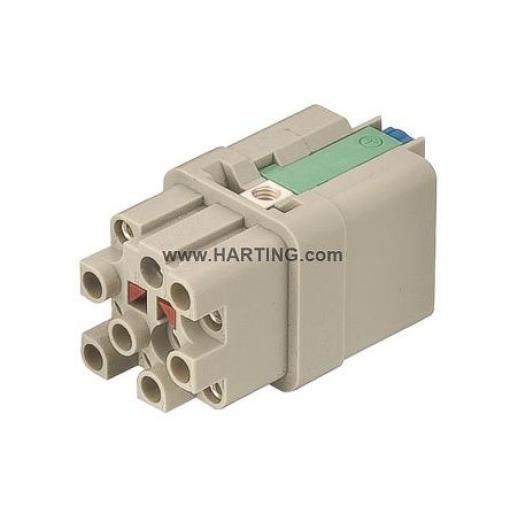HARTING Vložka napájecího konektoru pro vysoká zatížení 10 A Vnitřní 0912 12
