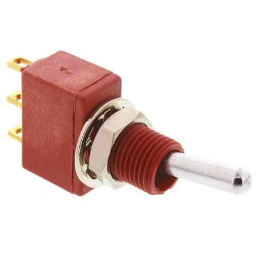 C & K Přepínač IP57 Panel SPDT zap-zap ovládání 7.5 A Pájecí 28 V dc