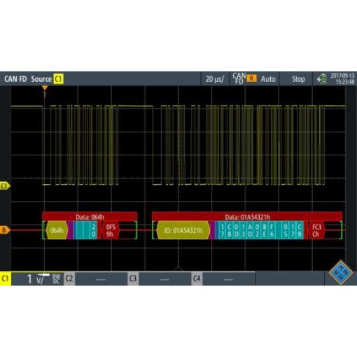 Software pro osciloskopy Sada softwaru pro automobilový průmysl RTH-PKAUTO, pro použití s: Osciloskop RTH Rohde &