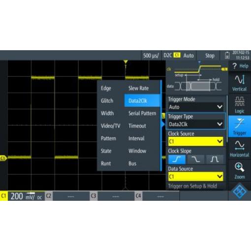 Software pro osciloskopy Sada výkonové elektroniky RTH-PKPWR, pro použití s: Osciloskop RTH Rohde & Schwarz
