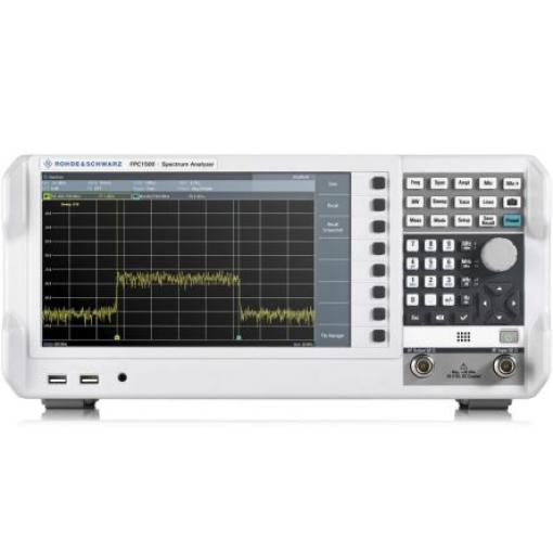 Rohde & Schwarz Spektrální analyzátor, číslo modelu: FPC-P3TG 1 kanály, typ displeje: WXGA, typ rozhraní: USB 2.0, RJ45,