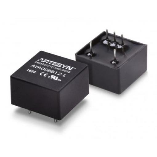 Artesyn Měnič DC/DC AYA, výstup: 15 V dc 1.5 kV dc, Vin 10V dc 0.13 A, Vin 4.5V 2 W -40 °C 85 °C Průchozí otvor