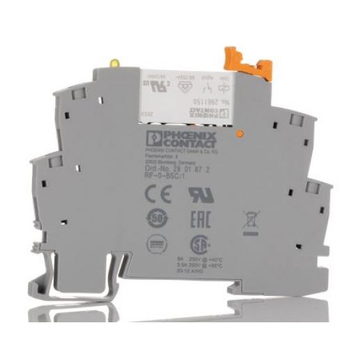 Relé rozhraní 12V dc SPST Lišta DIN 10A RIF-0-RSC-12DC/ 1 250V ac/dc