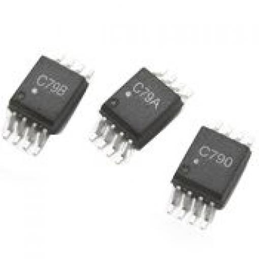 Broadcom Optočlen, řada: ACPL, počet kolíků: 8 kolíkový, počet kanálů: 1 vstup DC Povrchová montáž SO