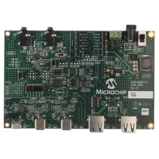 Komunikační a bezdrátový vývojový nástroj pro Inteligentní rozbočovač USB USB4715 Vyhodnocovací sada EVB-USB4715
