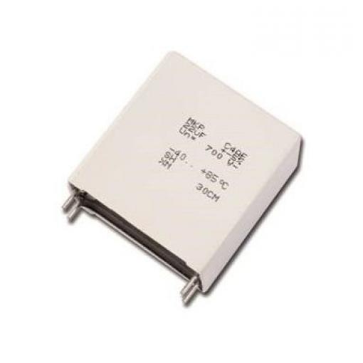 Vrstvové kondenzátory, řada: C4AQ 50 μF ±5 % 650 V dc, Montáž na plošný spoj 1.2 mm KEMET AEC-Q200
