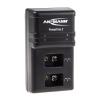 Nabíječka baterií Powerline 2 Ansmann NiCd, NiMH 9 V 2 10.15V 70 mA Velká Británie, EU zásuvný modul