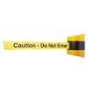 yellow with 9m Caution Do Not Enter