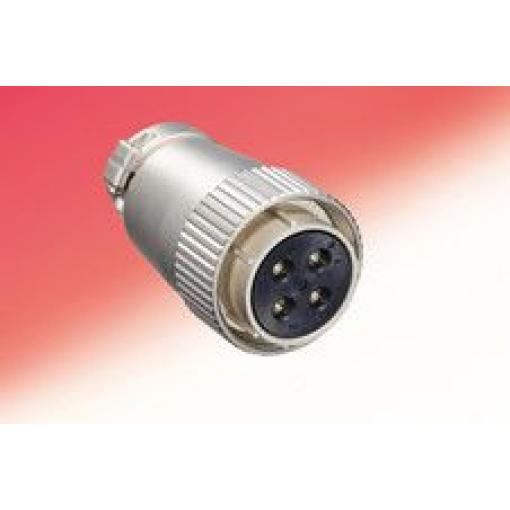 Kulatý konektor, počet kontaktů: 16, Kabel, velikost: M30 Hirose, pohlaví kontaktu: Vnější, orientace těla: Rovný