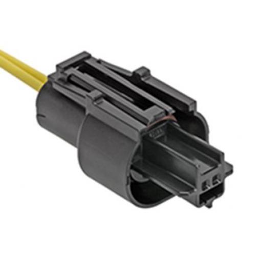 Pouzdro krimpovacího konektoru, řada: Squba, číslo řady: 204220, rozteč: 1.8mm, počet kontaktů: 2, počet řad: 1,