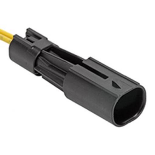 Pouzdro krimpovacího konektoru, řada: Squba, číslo řady: 204223, rozteč: 1.8mm, počet kontaktů: 2, počet řad: 1,