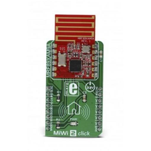 Komunikační a bezdrátový vývojový nástroj pro SPI, GPIO MRF89XAM9A LoRaWAN MikroElektronika, pro použití s: Alarmy,