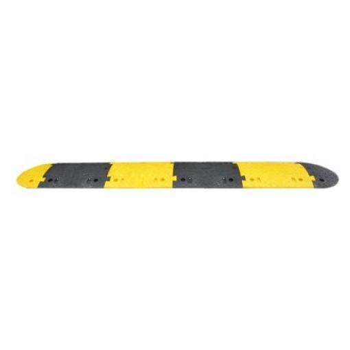 RS PRO, velikost kabelu: 27 mm Vysoká viditelnost, Pryž, Černá, Žlutá Zpomalovací práh 2.5 m, šířka: 430 mm 50 mm