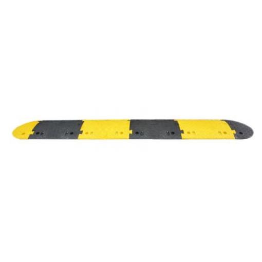 RS PRO, velikost kabelu: 27 mm Vysoká viditelnost, Pryž, Černá, Žlutá Zpomalovací práh 2.5 m, šířka: 430 mm 70 mm