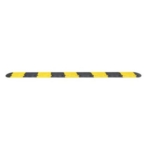 RS PRO, velikost kabelu: 27 mm Vysoká viditelnost, Pryž, Žlutá, Černá Zpomalovací práh 5 m, šířka: 430 mm 70 mm