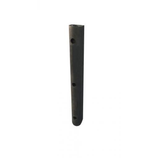 Ochrana proti nárazu, Černá, délka: 1000 mm, průměr: 4 mm, šířka: 100 mm RS PRO