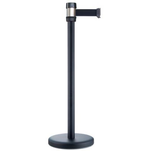 330 mm, Černá, Černá Ocel, Polypropylen Ø 50 mm výška 980 mm, šířka: 330mm RS PRO 2.1 m Polypropylen
