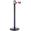 330 mm, Černá, Červená, Bílá Polypropylen, Ocel Ø 50 mm výška 980 mm, šířka: 50mm RS PRO 2.1 m