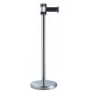 330 mm, Stříbrná, Černá Polypropylen, Ocel Ø 50 mm výška 980 mm RS PRO 2.1 m Polypropylen