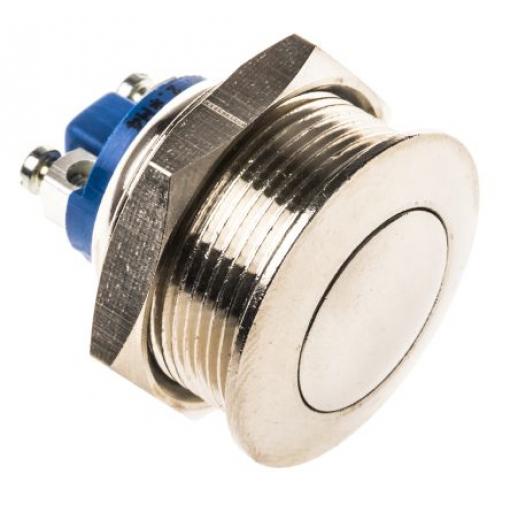 APEM Tlačítkový spínač, řada: AV SPST Panel Okamžité 22.2 mm 2 A 48 V dc