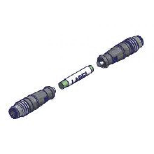 Kabel ovladače snímače, A: Vnější, A: M12, Rovný 4, B: M12, Přímý, B: Vnější, 125V 4, IP67, řada: 120108 Molex 30 m