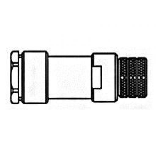 počet kontaktů: 4, Kabelová montáž, velikost: M8Molex, pohlaví kontaktu: samice Zásuvka, řada: Nano-Change, 4.0A, IP67,