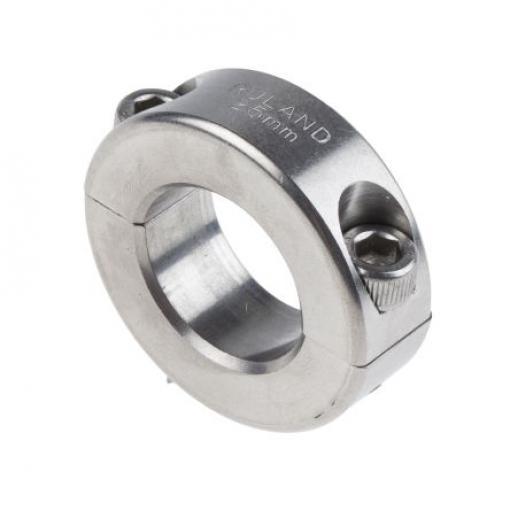Nákružek hřídele Dva kusy Svěrný šroub MSP-25-SS Ruland 45 mm OD, šířka: 15 mm, 303 nerezová ocel