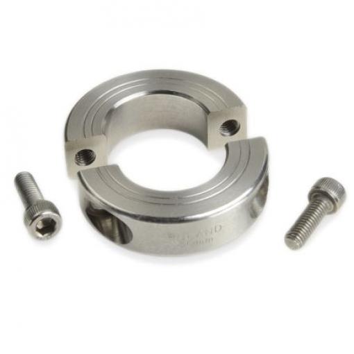 Nákružek hřídele Dva kusy Svěrný šroub MSP-28-SS Ruland 48 mm OD, šířka: 15 mm, Nerezová ocel